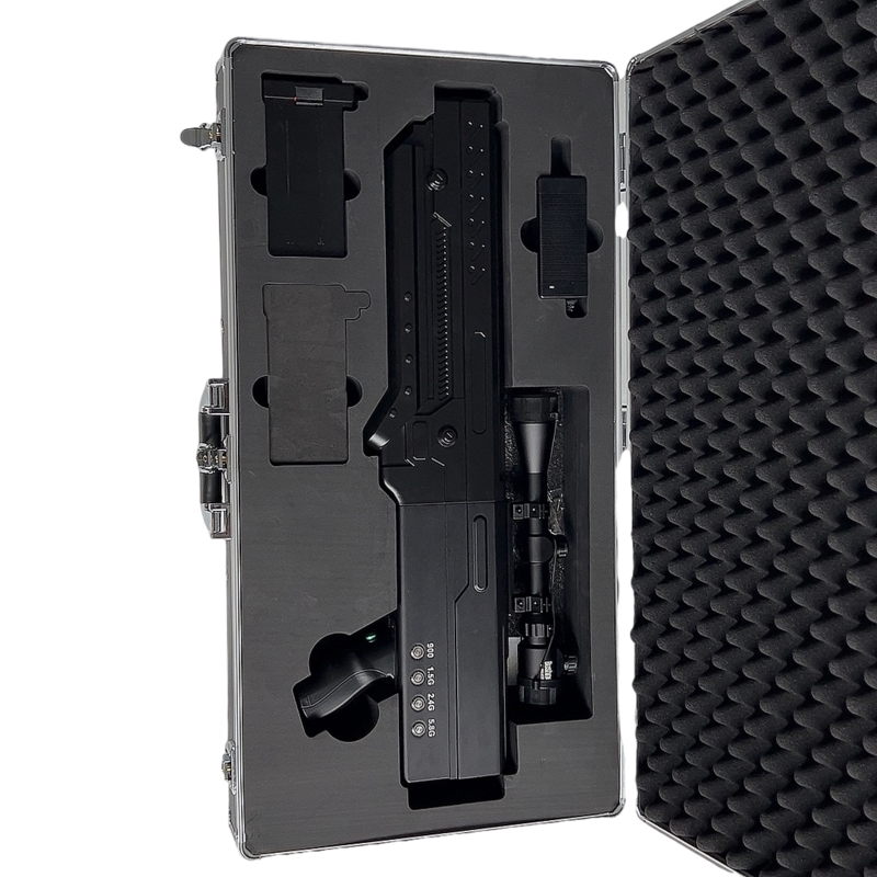  崇川手持便携式枪型低空防御反制四通道B型